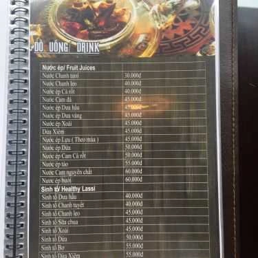 Thực đơn- Cơm Niêu & Trà Việt
