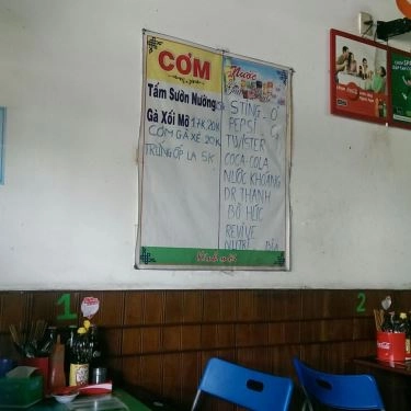 Thực đơn- Quán Ăn Cơm Nam Ký Sài Gòn
