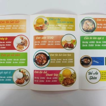Thực đơn- Quán Ăn Cơm Ngũ Vị - Thanh Nhàn