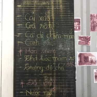 Thực đơn- Quán Ăn Cơm Nia