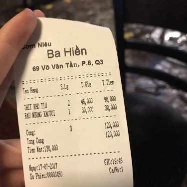 Thực đơn- Quán Ăn Cơm Niêu Út Hiền