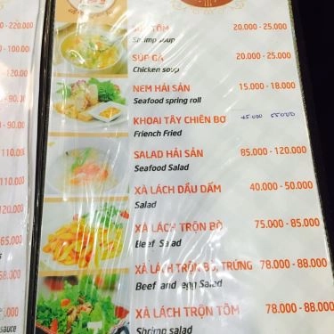 Thực đơn- Nhà Hàng Cơm Niêu Nhà Đỏ 2