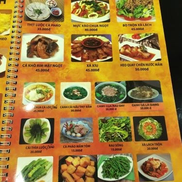 Thực đơn- Quán Ăn Cơm Niêu Singapore - Hoàng Hoa Thám