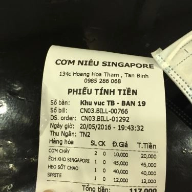 Tổng hợp- Quán Ăn Cơm Niêu Singapore - Hoàng Hoa Thám