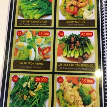 Thực đơn- Quán Ăn Cơm Niêu Thanh Dung - Vincom Quang Trung