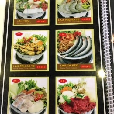 Thực đơn- Quán Ăn Cơm Niêu Thanh Dung - Vincom Quang Trung