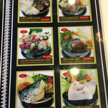 Thực đơn- Quán Ăn Cơm Niêu Thanh Dung - Vincom Quang Trung