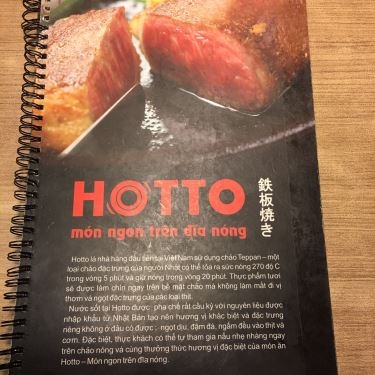 Thực đơn- Nhà Hàng Cơm Nướng Hotto - Pico Lotte