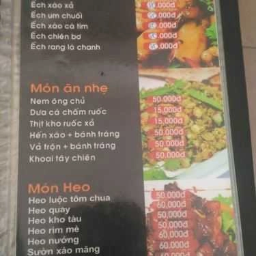 Thực đơn- Quán Ăn Cơm Ông Chủ - Cơm Văn Phòng & Cơm Gia Đình