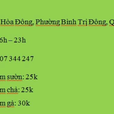 Tổng hợp- Quán Ăn Cơm Tấm 299