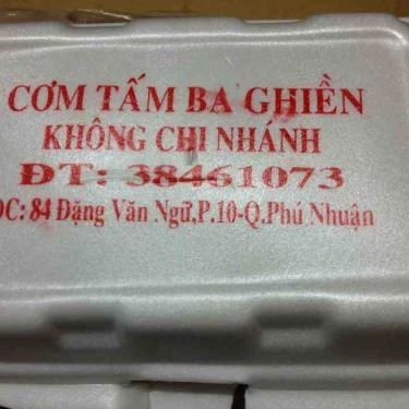 Tổng hợp- Quán Ăn Cơm Tấm Ba Ghiền