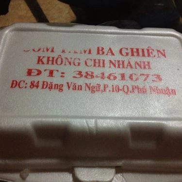 Tổng hợp- Quán Ăn Cơm Tấm Ba Ghiền