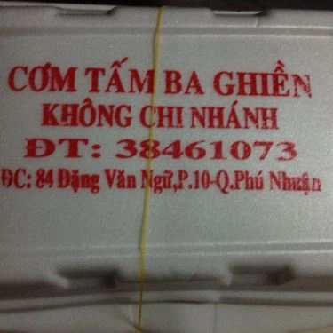 Tổng hợp- Quán Ăn Cơm Tấm Ba Ghiền