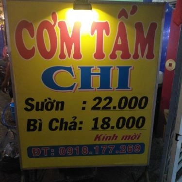 Thực đơn- Quán Ăn Cơm Tấm Chi