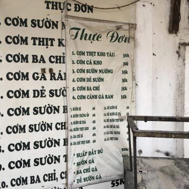 Thực đơn- Quán Ăn Cơm Tấm Cô Kiều Sóc Trăng - Thụy Khuê