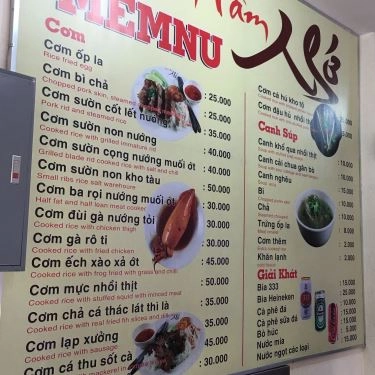 Thực đơn- Quán Ăn Cơm Tấm Nhớ - Nguyễn Cửu Đàm