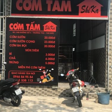 Thực đơn- Quán Ăn Cơm Tấm Shika