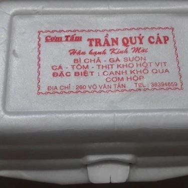 Tổng hợp- Quán Ăn Cơm Tấm Trần Quý Cáp