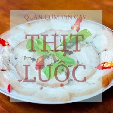 Thực đơn- Quán Ăn Cơm Tin Cậy