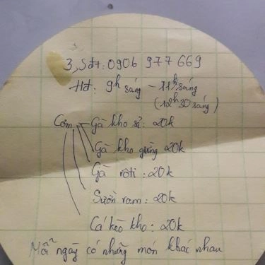 Tổng hợp- Quán Ăn Cơm Trưa Bình Dân - Kha Vạn Cân