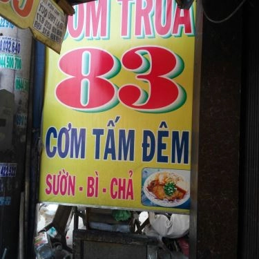 Thực đơn- Quán Ăn Quán Cơm Tấm 83