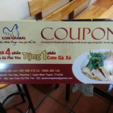 Tổng hợp- Quán Ăn Con Gà Mái - Cơm Gà Phú Yên - Nguyễn Văn Đậu