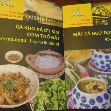 Thực đơn- Quán Ăn Con Gà Mái - Cơm Gà Phú Yên - Quang Trung