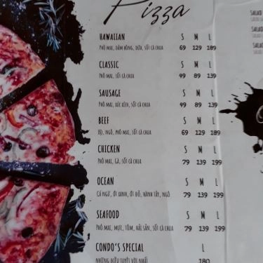 Tổng hợp- Quán Ăn Condo's Pizza - Trần Đại Nghĩa