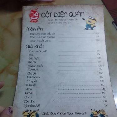 Tổng hợp- Quán Ăn Cột Điện Quán - Bánh Mì Chảo - Đặng Văn Ngữ