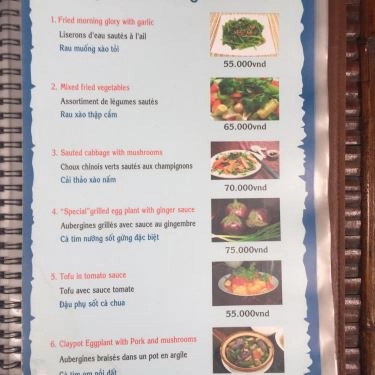 Thực đơn- Quán Ăn Countryside Cafe & Restaurant