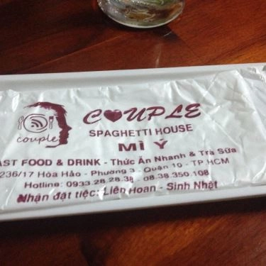 Tổng hợp- Quán Ăn Couple - Spaghetti House