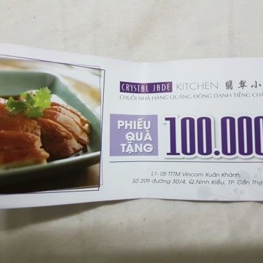 Tổng hợp- Nhà Hàng Crystal Jade Kitchen - Vincom Xuân Khánh