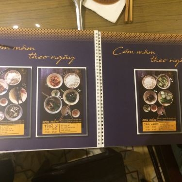 Thực đơn- Nhà Hàng Củ Nén - Ẩm Thực Miền Trung