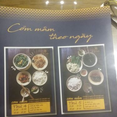 Thực đơn- Nhà Hàng Củ Nén - Ẩm Thực Miền Trung