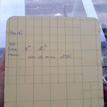 Tổng hợp- Quán Ăn Việt Trinh - Cua Cà Mau