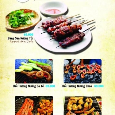 Thực đơn- Cục Gạch Quán - Quán Ăn Gia Đình