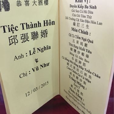 Tổng hợp- Nhà Hàng Cung Hỷ - Nguyễn Văn Luông