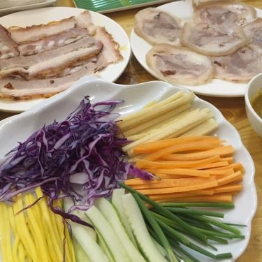 Món ăn- Quán Ăn Bảo Hoàng - Bánh Tráng Cuốn Thịt Heo