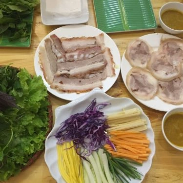 Món ăn- Quán Ăn Bảo Hoàng - Bánh Tráng Cuốn Thịt Heo