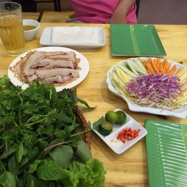 Món ăn- Quán Ăn Bảo Hoàng - Bánh Tráng Cuốn Thịt Heo