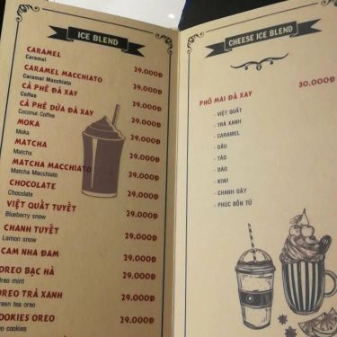 Thực đơn- Quán Ăn Đà Nẵng Xưa Cafe