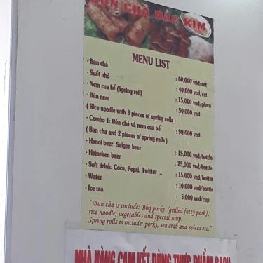 Tổng hợp- Quán Ăn Bún Chả Đắc Kim - Hoàng Ngọc Phách