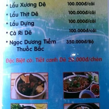 Tổng hợp- Quán Ăn Đặc Sản Dê Núi - Nguyễn Bình