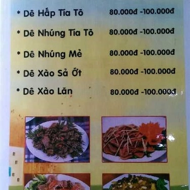 Tổng hợp- Quán Ăn Đặc Sản Dê Núi - Nguyễn Bình