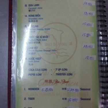 Tổng hợp- Quán Ăn Quán Đại Dương - Ẩm Thực Trung Hoa