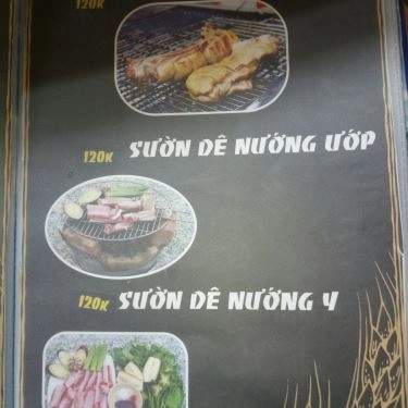 Thực đơn- Quán Ăn Dê Đệ Nhất