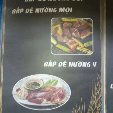 Thực đơn- Quán Ăn Dê Đệ Nhất