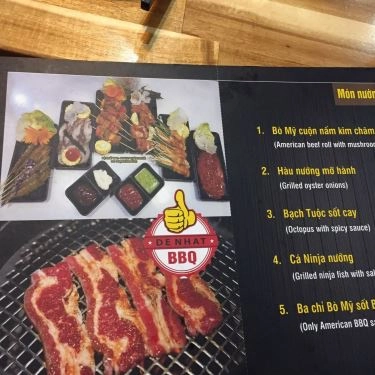 Thực đơn- Nhà Hàng Đệ Nhất BBQ - Buffet