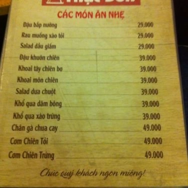 Tổng hợp- Quán Ăn Đệ Nhất Nướng