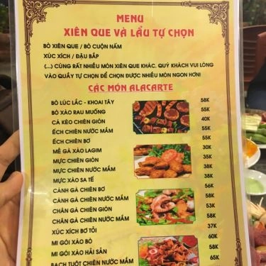 Thực đơn- Quán Ăn Đệ Nhất Panda BBQ